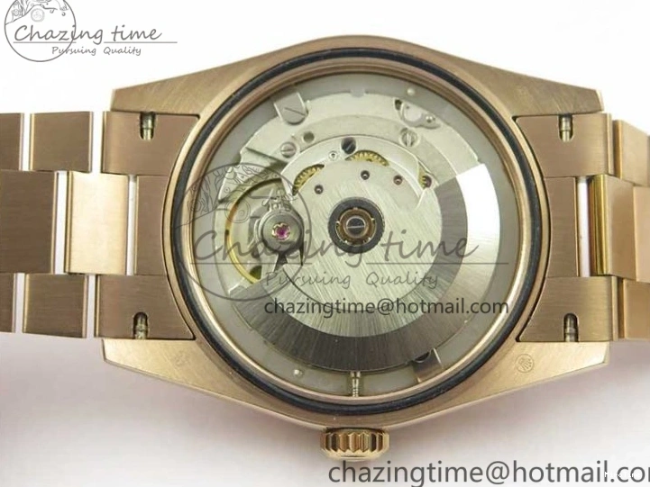 MiroTime 0117 MultiPurpose Day-Date 36 RG 128239 Bp Maker Best Edition White Dial on RG President Bracelet 3139